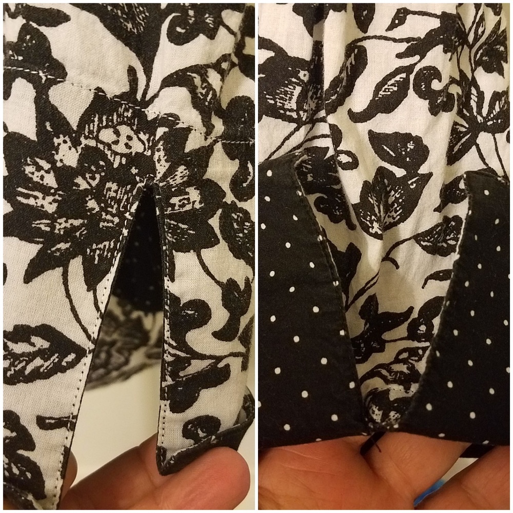 V Neck Button Down Longsleeve Blouse - image 3